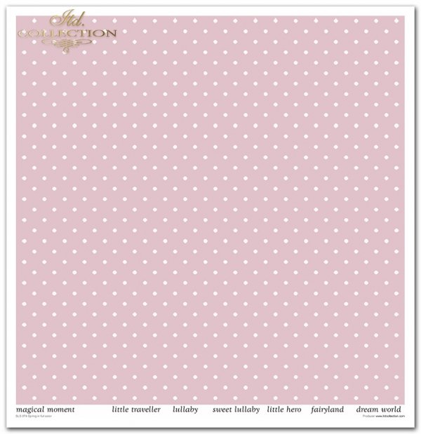 Scrapbooking papers SLS-074 Spring in Full Color