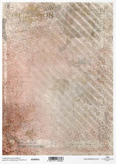 Scrapbooking Papier der Weinlese*Винтажная бумага для скрапбукинга*Papel de scrapbooking vintage