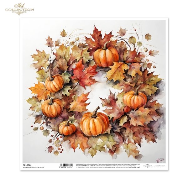 jesienne wianki*autumn wreaths*Herbstgirlanden*guirnaldas de otoño