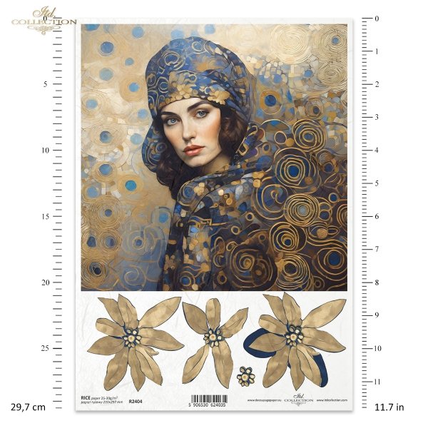 kobiety, złoto, dekoracyjne wzory, mozaiki, motywy secesyjne*women, gold, decorative patterns,, mosaics, Art Nouveau motifs