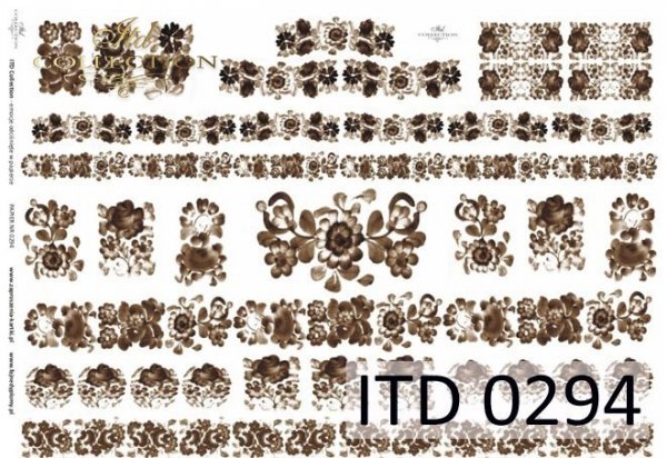 Decoupage Paper ITD D0294