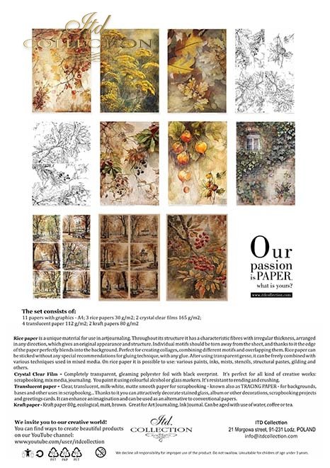 Creative Set MS038 Autumn Love Story