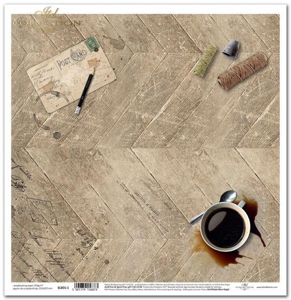 stara podłoga, parkiet, filiżanka kawy*Old floor, parquet, cup of coffee*alter Boden, Postkarte, eine Tasse Kaffee*Antiguo piso, parquet, taza de café