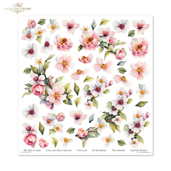 Scrapbooking papers SLS-076 Spring Wreath