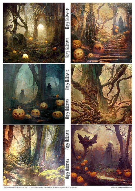 Creative Set MS004 Art Journal Halloween