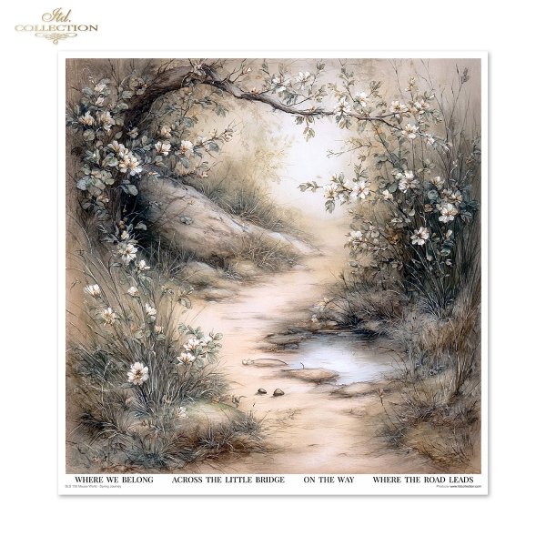 Myszki, sielanka, akwarela, retro, las, natura*Mice, idyll, watercolour, retro, forest, nature*Mäuse, Idylle, Aquarell, Retro, Wald, Natur*Ratones, idilio, acuarela, retro, bosque, naturaleza