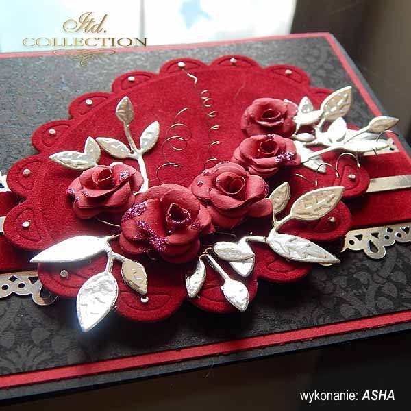 Paper for Scrapbooking, color: silver shiny PSS003