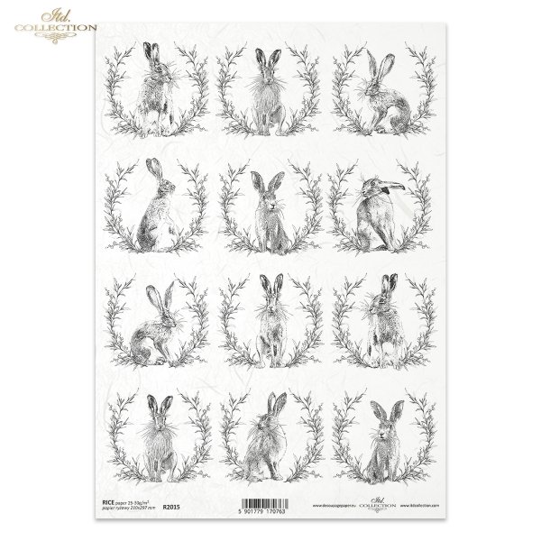 zając, zające, wieniec, wieńce, wianek, R2015, hare, hares, wreath, garland, Hase, Hasen, Kranz, Girlande, liebre, liebres, guirnalda, guirnalda