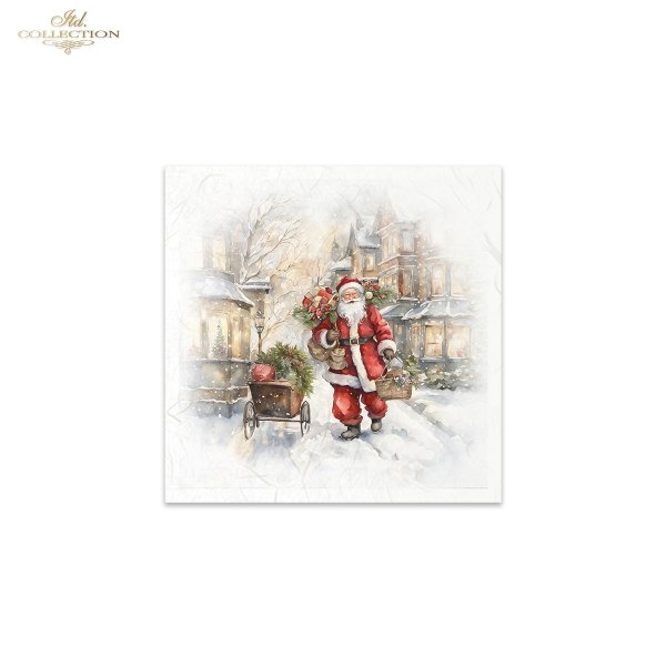 zimowe widoczki, Święty Mikołaj*winter views, Father Christmas, Santa Claus*Winteransichten, Weihnachtsmann*vistas invernales, Papá Noel