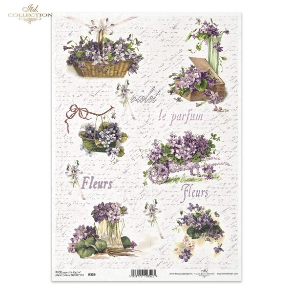 flower, flowers, violet, violets, bouquet, bouquets, wheelbarrow, wheelbarrows, flower basket, baskets, R356