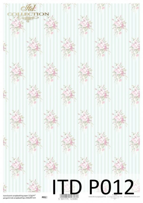 papel para scrapbooking - el papel translúcido P0012