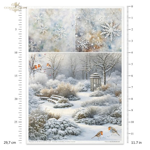 Conjunto Creativo RP081 Botanical Garden in Winter