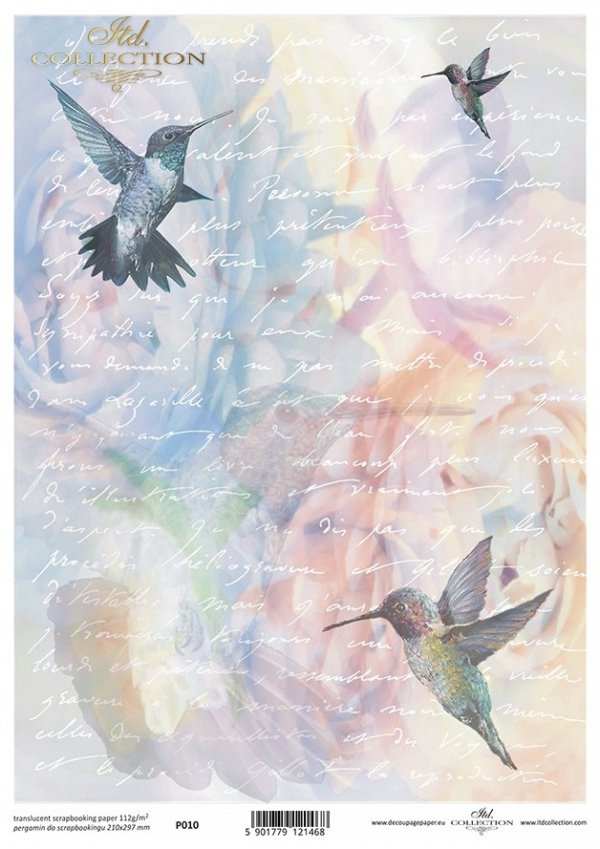 papel para scrapbooking - el papel translúcido P0010