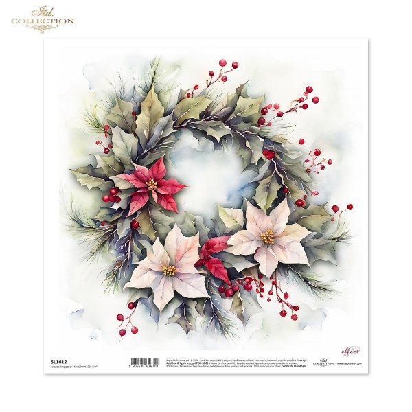 zimowe wianki*winter garlands*Wintergirlanden*guirnaldas de invierno