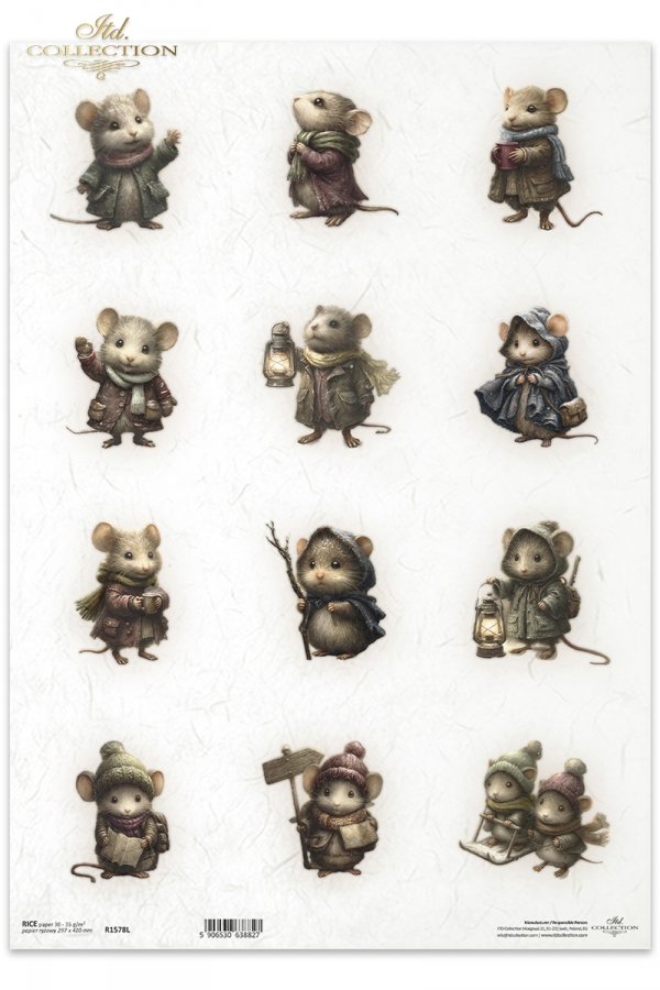 Mouse World - Winter Journey * Świat Myszek - Zimowa Wyprawa - myszki