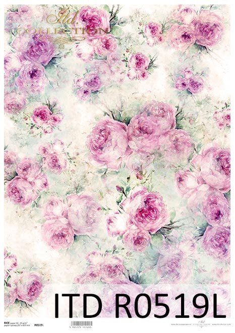 Schäbiger Chic, Hintergrund, Tapete, Aquarell, Pastellrosen*Shabby Chic, fondo, papel tapiz, acuarela, rosas pastel