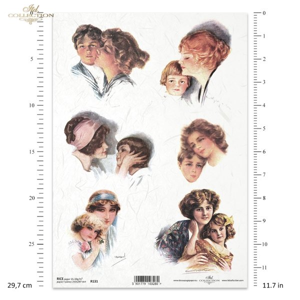 rice-paper-decoupage-retro-vintage-mother-daughter-twarze-portrety-R0131