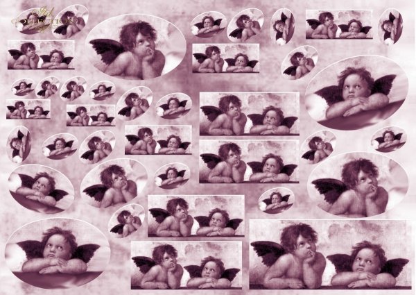 papel decoupage clásico D0121M