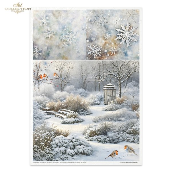 Conjunto Creativo RP081 Botanical Garden in Winter