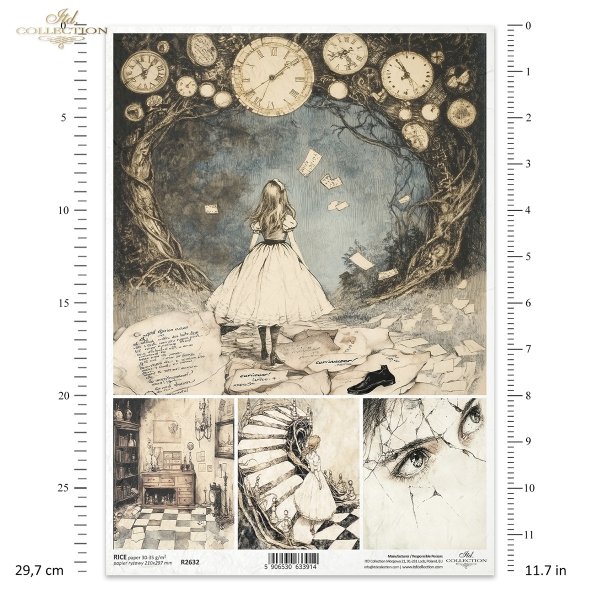 baśniowy krajobraz, Alicja, zegary. ciemny las, schody, oczy*fairytale landscape, Alice, clocks. dark forest, stairs, eyes*Märchenlandschaft, Alice, Uhren. dunkler Wald, Treppe, Augen*paisaje de cuento de hadas, Alicia, relojes. bosque oscuro, escaleras, 