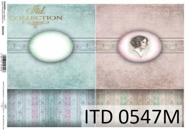 papel decoupage clásico D0547M