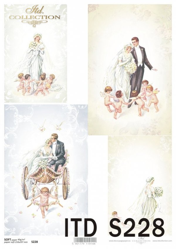 Papel Decoupage Soft S0228