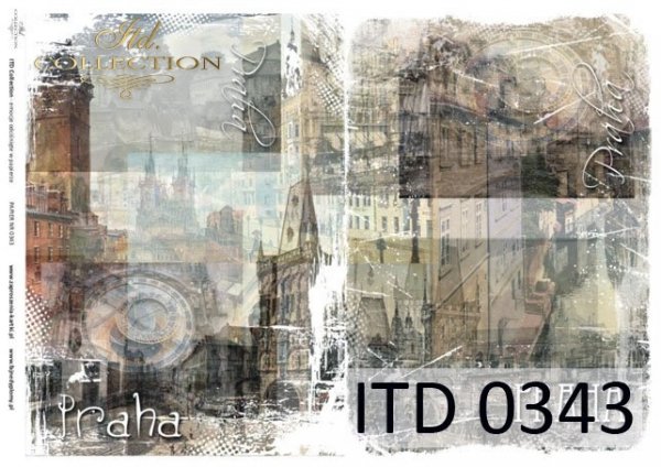 papel decoupage clásico D0343M