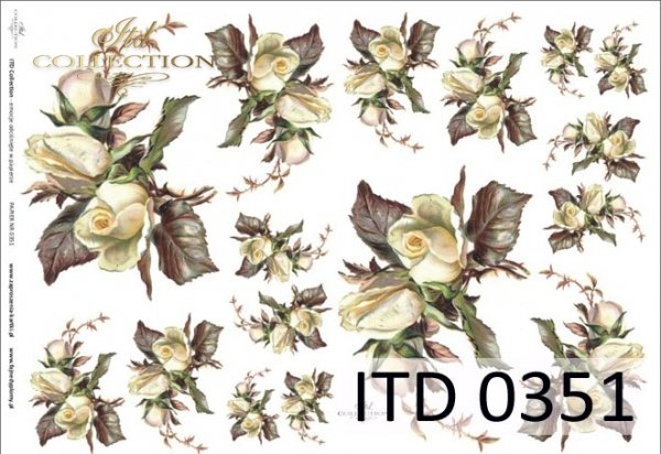 papel decoupage clásico D0351M