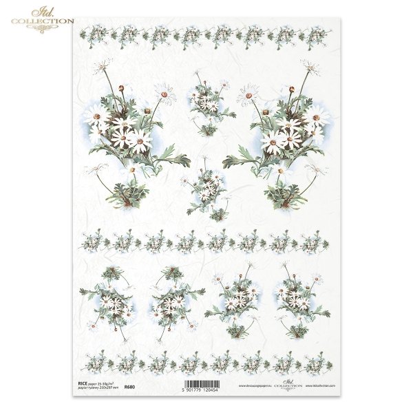 rumianek, łąka, ogród, białe kwiaty,  kwiatki, ornamenty kwiatowe, R680, camomile, meadow, garden, white flowers, flower ornaments, Kamille, Wiese, Garten, weiße Blumen, Blumenschmuck, manzanilla, prado, jardín, flores blancas, flores, adornos florales