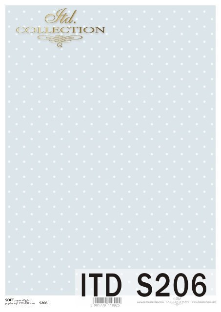 Papel Decoupage Soft S0206