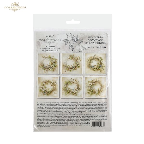 conjunto de papeles de arroz RSM251