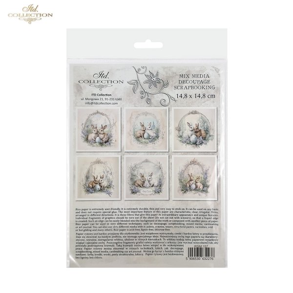 conjunto de papeles de arroz RSM157