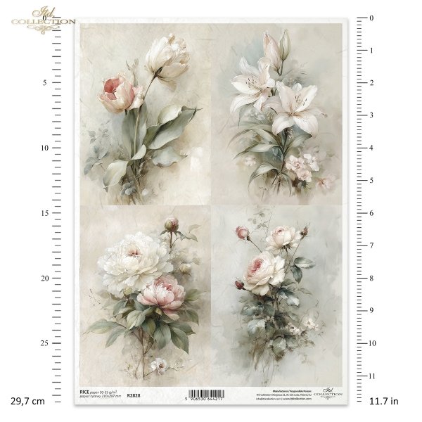 vintage, flora, bukiety, kwiaty, botanika, tulipan, lilia, peonia, róża*vintage, flora, bouquets, flowers, botany, tulip, lily, peony, rose