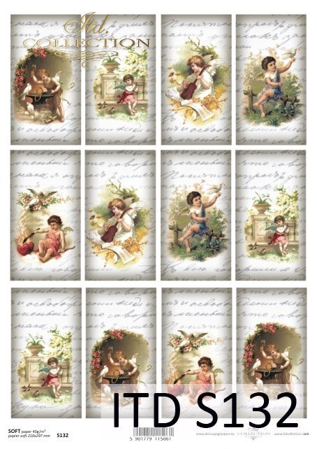 Papel Decoupage Soft S0132