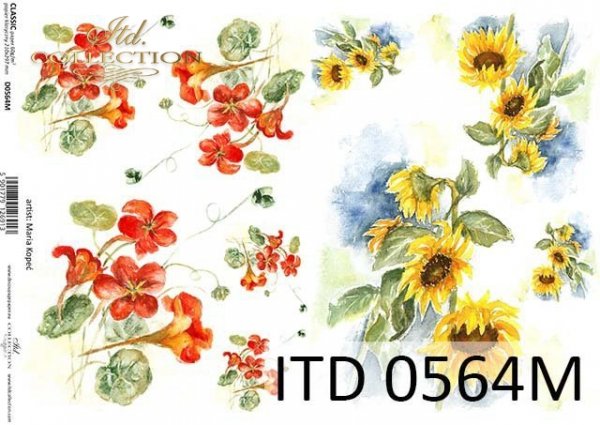 papel decoupage clásico D0564M