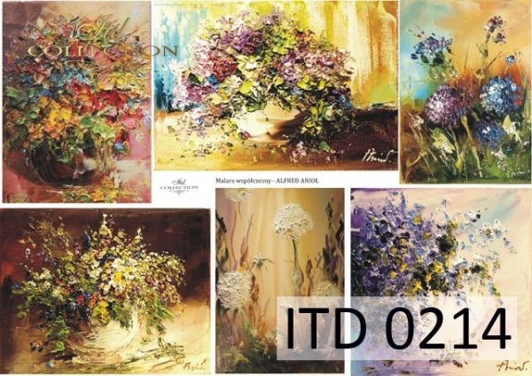 papel decoupage clásico D0214M
