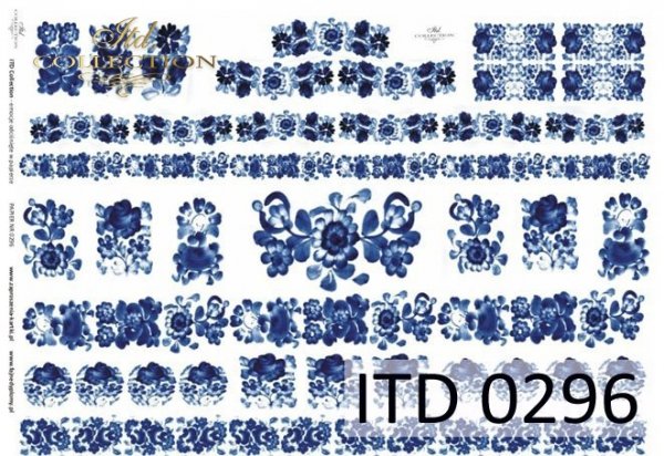 papel decoupage clásico D0296M