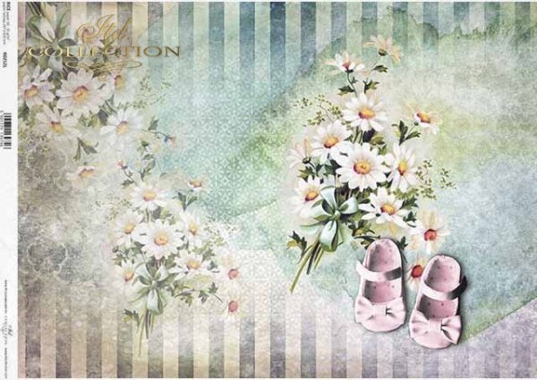 papel decoupage para el cumpleaños de un niño, para una niña, zapatos, flores*Decoupage-Papier für den Geburtstag eines Kindes, für ein Mädchen, Schuhe, Blumen*бумага для декупажа для дня рождения ребенка, для девушки, обуви, цветов