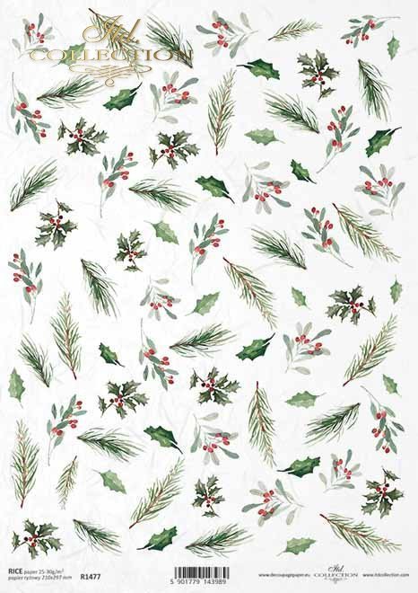 Navidad, arreglos florales de Navidad, acebo, rowan*Weihnachten, Weihnachtsblumenanordnungen, Stechpalme, Eberesche *Рожрождественские цветочные композиции, падуб, рябина