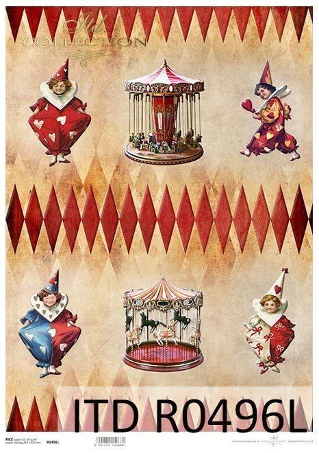 Circo, carrusel, diversión, diamantes, payaso, carrusel de caballos, Pierrot enamorado*Zirkus, Karussell, Spaß, Diamanten, Clown, Karussellpferd, Pierrot in der Liebe*Цирк, карусель, веселье, бриллианты, клоун, карусель лошадь, влюбленный Пьеро