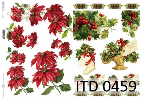 papel decoupage clásico D0459M