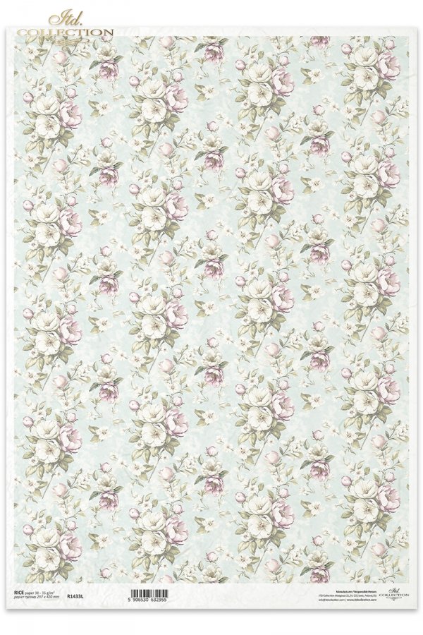 tapeta kwiatowa, tło kwiatowe*floral wallpaper, floral background, vintage*Blumentapete, blumiger Hintergrund, Vintage*papel pintado floral, fondo floral, vintage