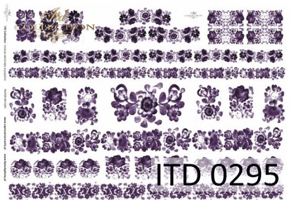 papel decoupage clásico D0295M