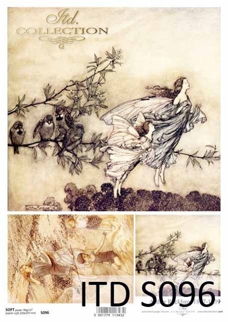 Papel Decoupage Soft S0096