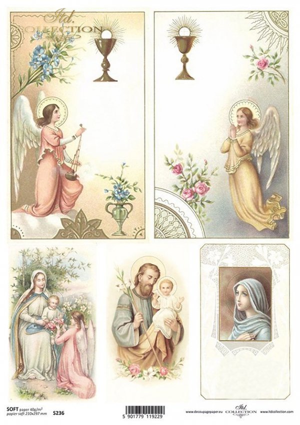 Papel Decoupage Soft S0236