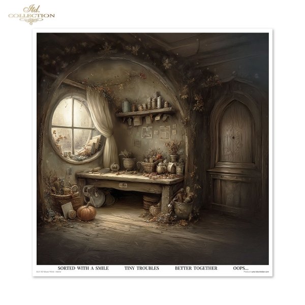 Papeles Scrapbooking SLS-102 Mouse World - Interior