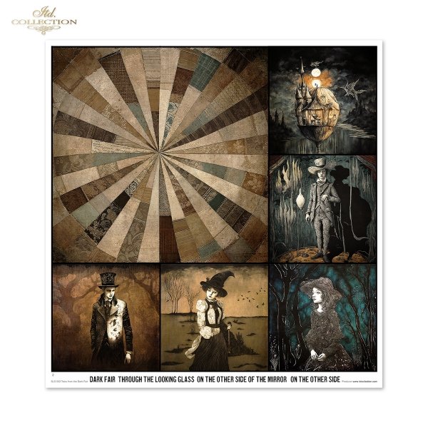 Papeles Scrapbooking SLS-082 Tales from the Dark Fair