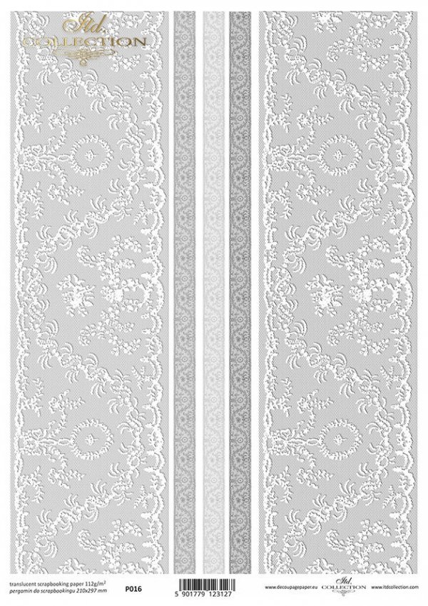 papel para scrapbooking - el papel translúcido P0016