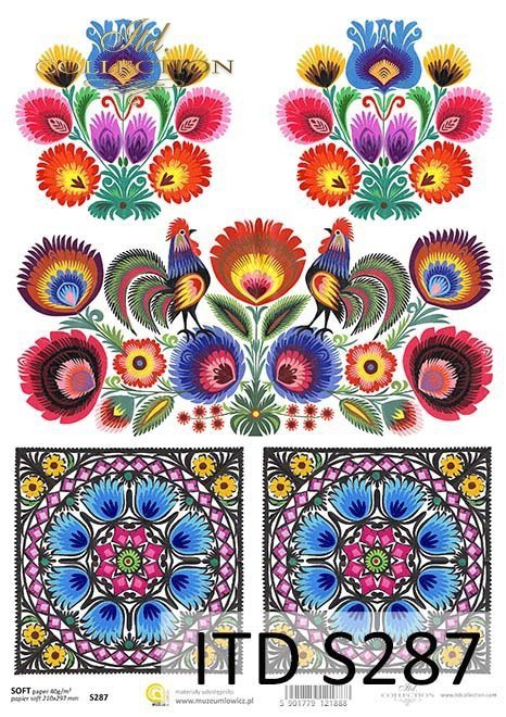 Papel Decoupage Soft S0287