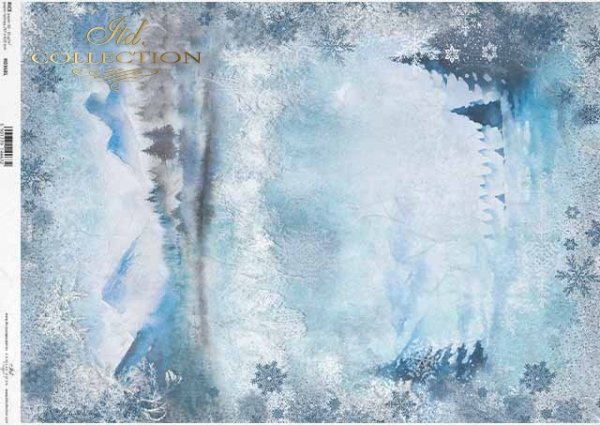 Papel decoupage de vacaciones, starlets, copos de nieve*Holiday Decoupage Papier, Sternchen, Schneeflocken*Праздничная бумага для декупажа, звездочки, снежинки